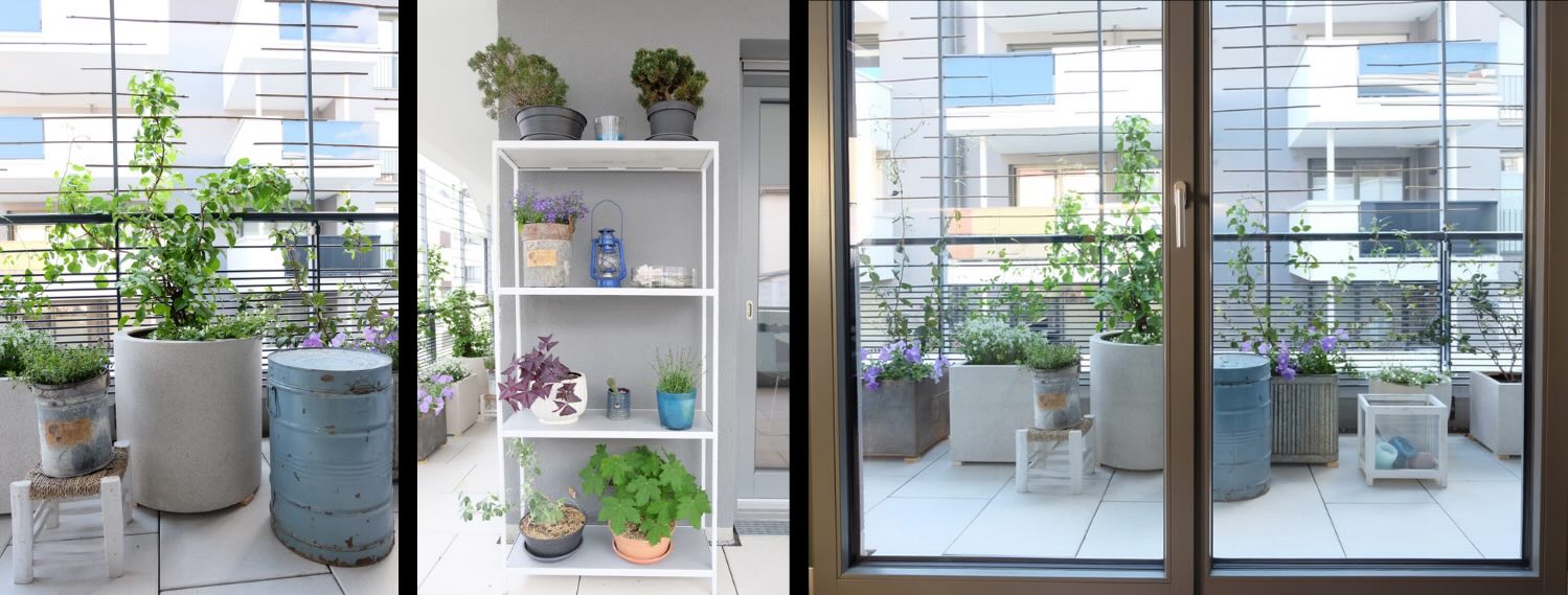 Rikiki Interior Design: Balcony design: Two different tastes, one Balcony/19,701